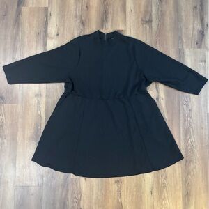 Torrid Classic Black Long Sleeve Mock Neck Dress Size 4X